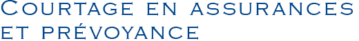 Courtage en assurances et prévoyance